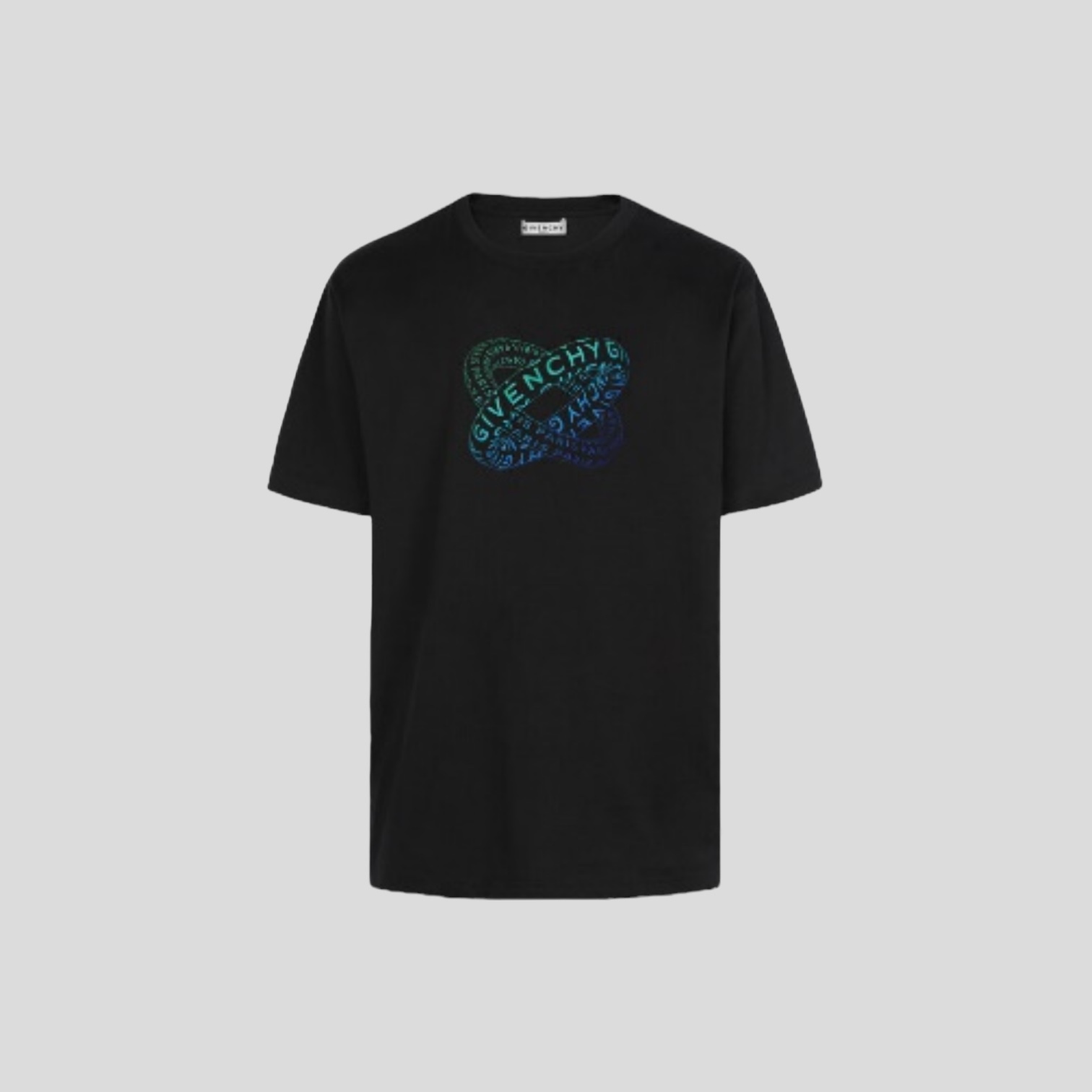 Givenchy Gray Ring Print T-Shirt