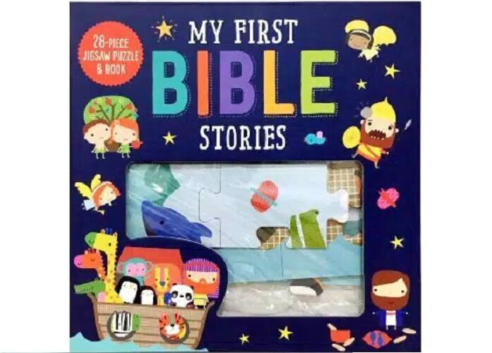 MY FIRST BIBLE STORIES - JIGSAW PUZZLE & BOOK