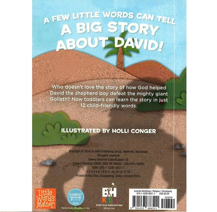 LITTLE WORDS MATTER DAVID 1