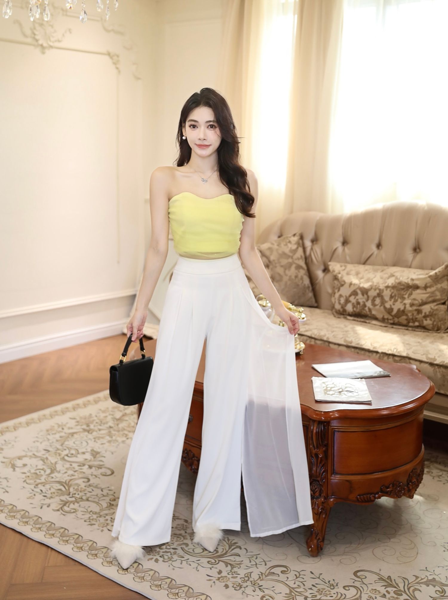 IDEALSTYLE | Shanny HW Slit Culottes 