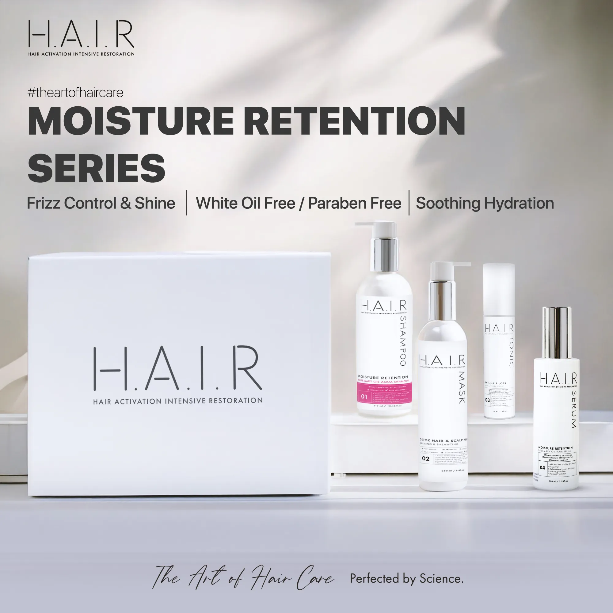 Ant Hair Loss Set with box