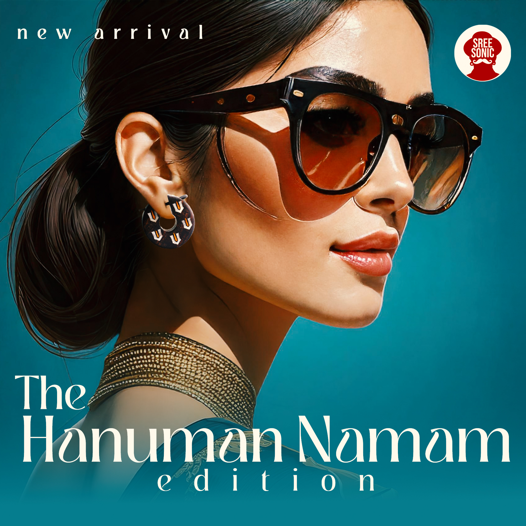 The Hanuman Namam Earing v1