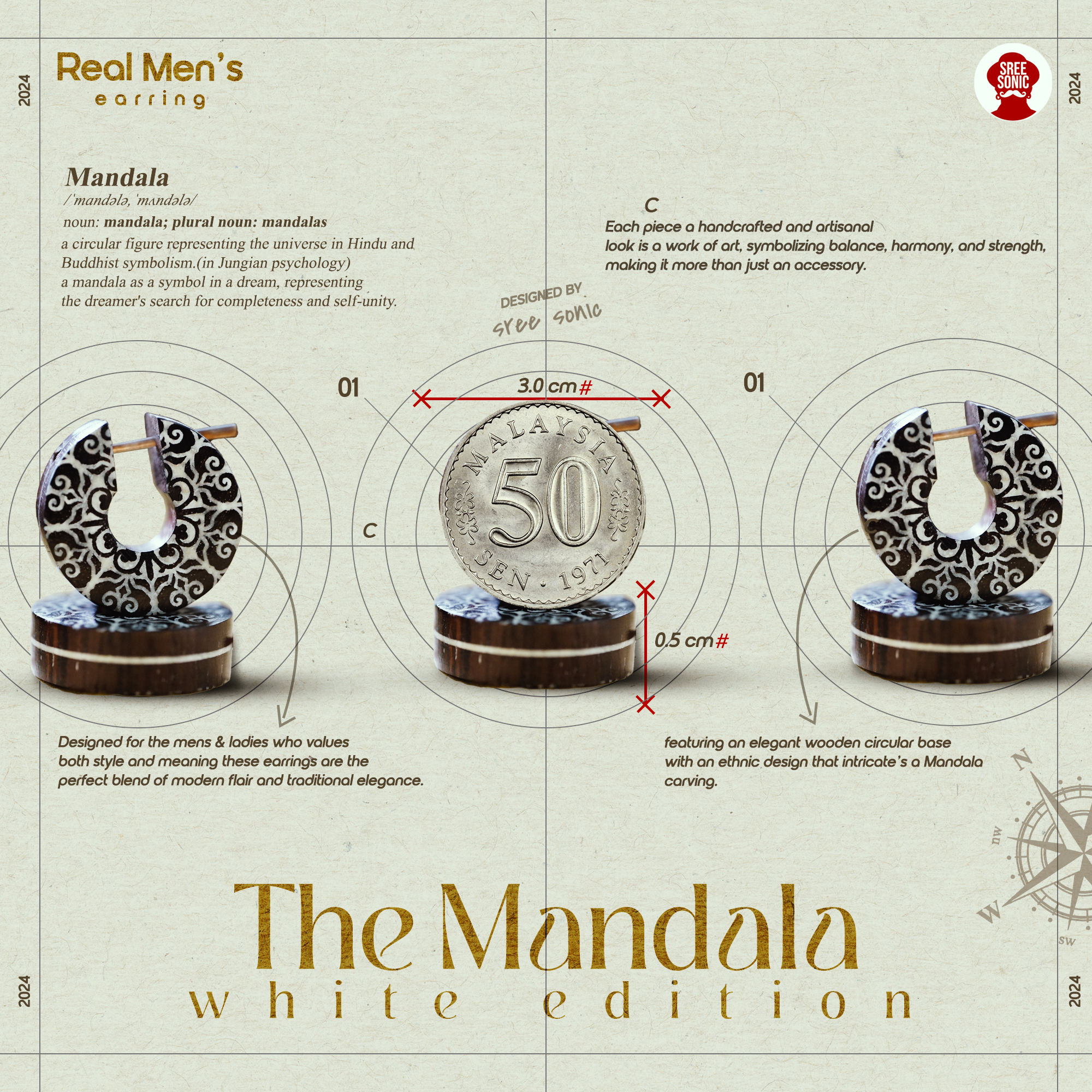 Mandala 50 cent mandala classic