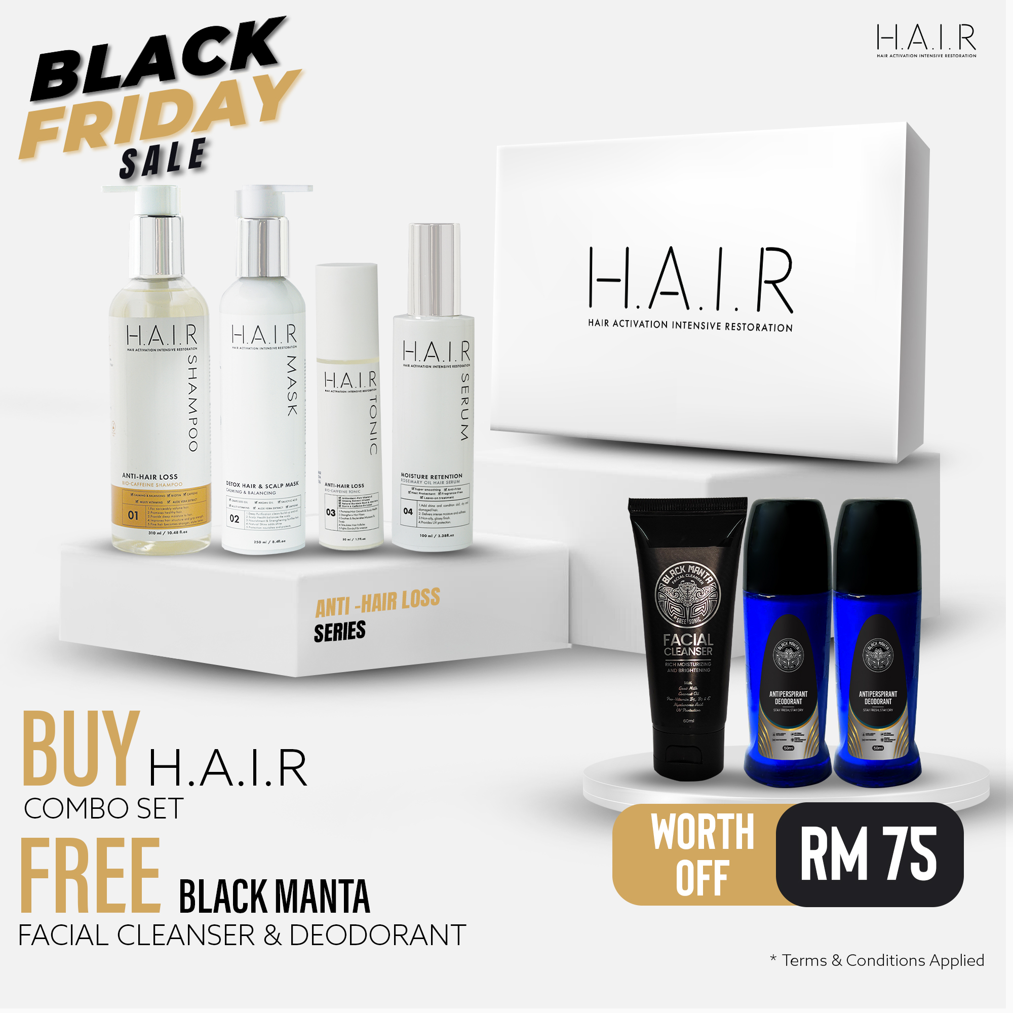 BLACK FRIDAY - ANTI HAIR LOSS SERIES