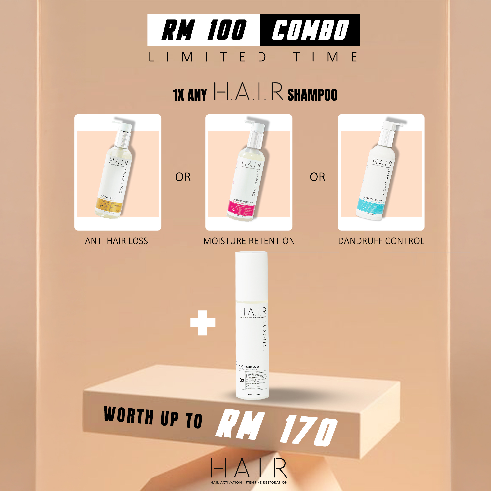 ANY HAIR + TONIC