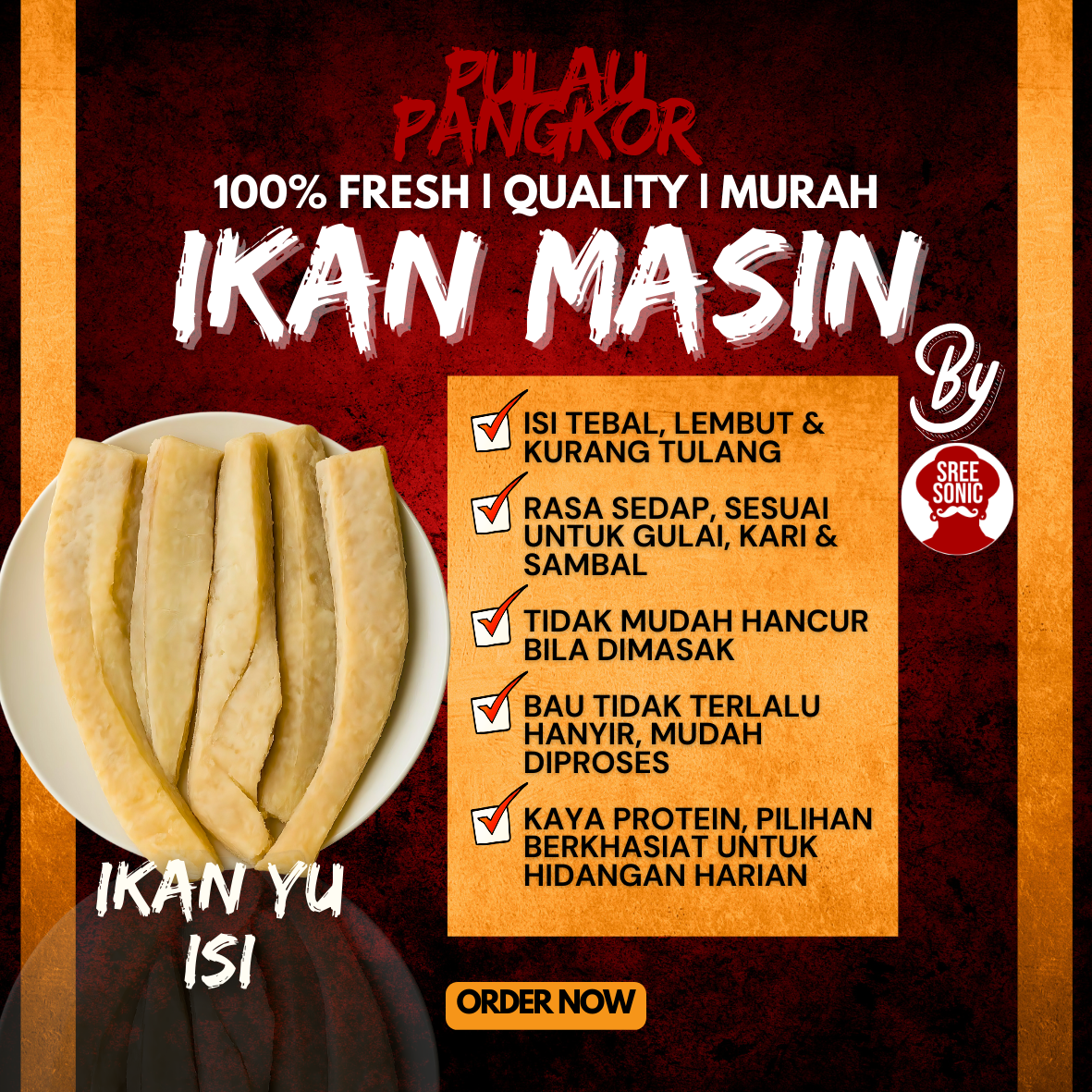 Copy of Red Modern Delicious Burger Sale Poster (9)