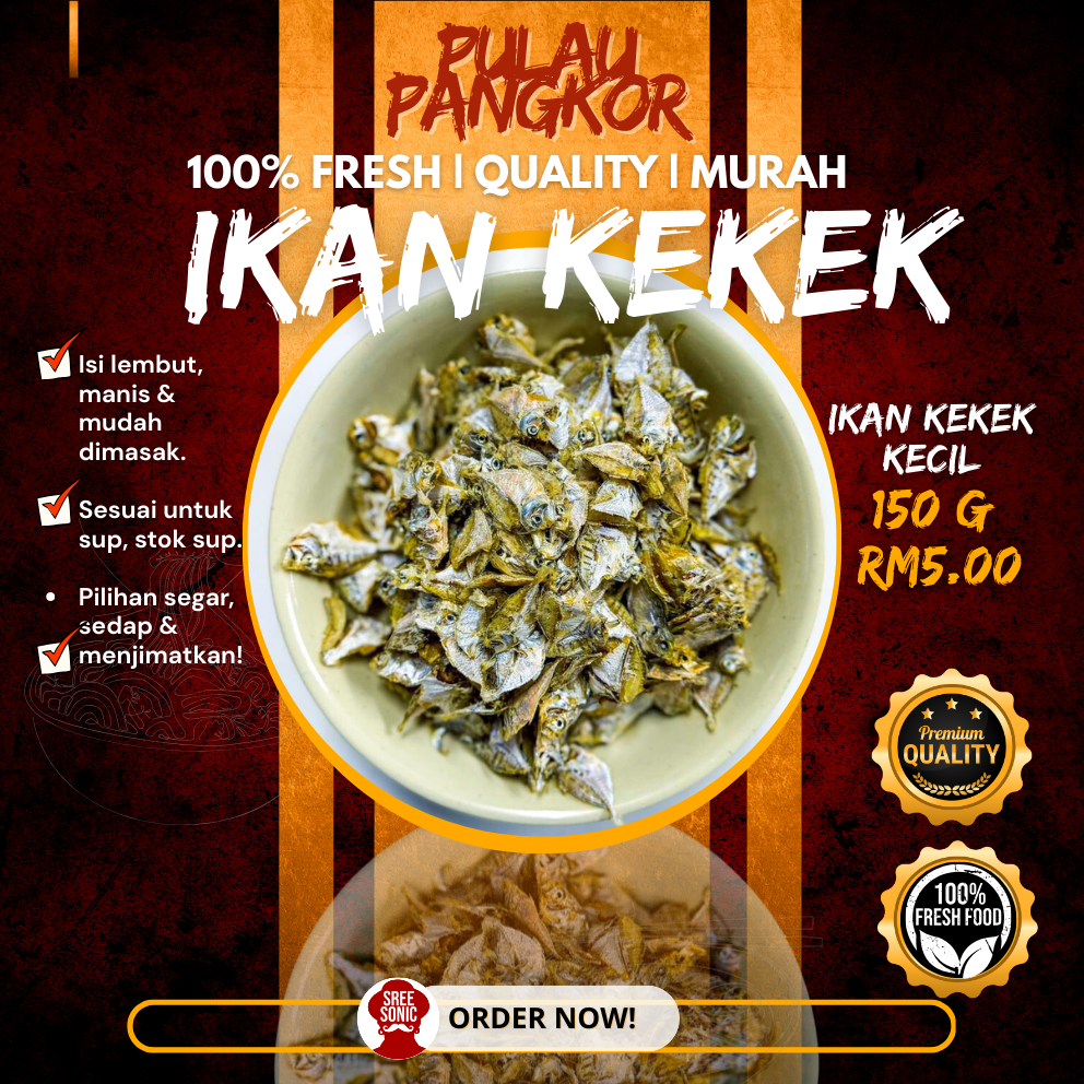 Brown and Yellow Modern Food Poster (Square Sticker) (7)