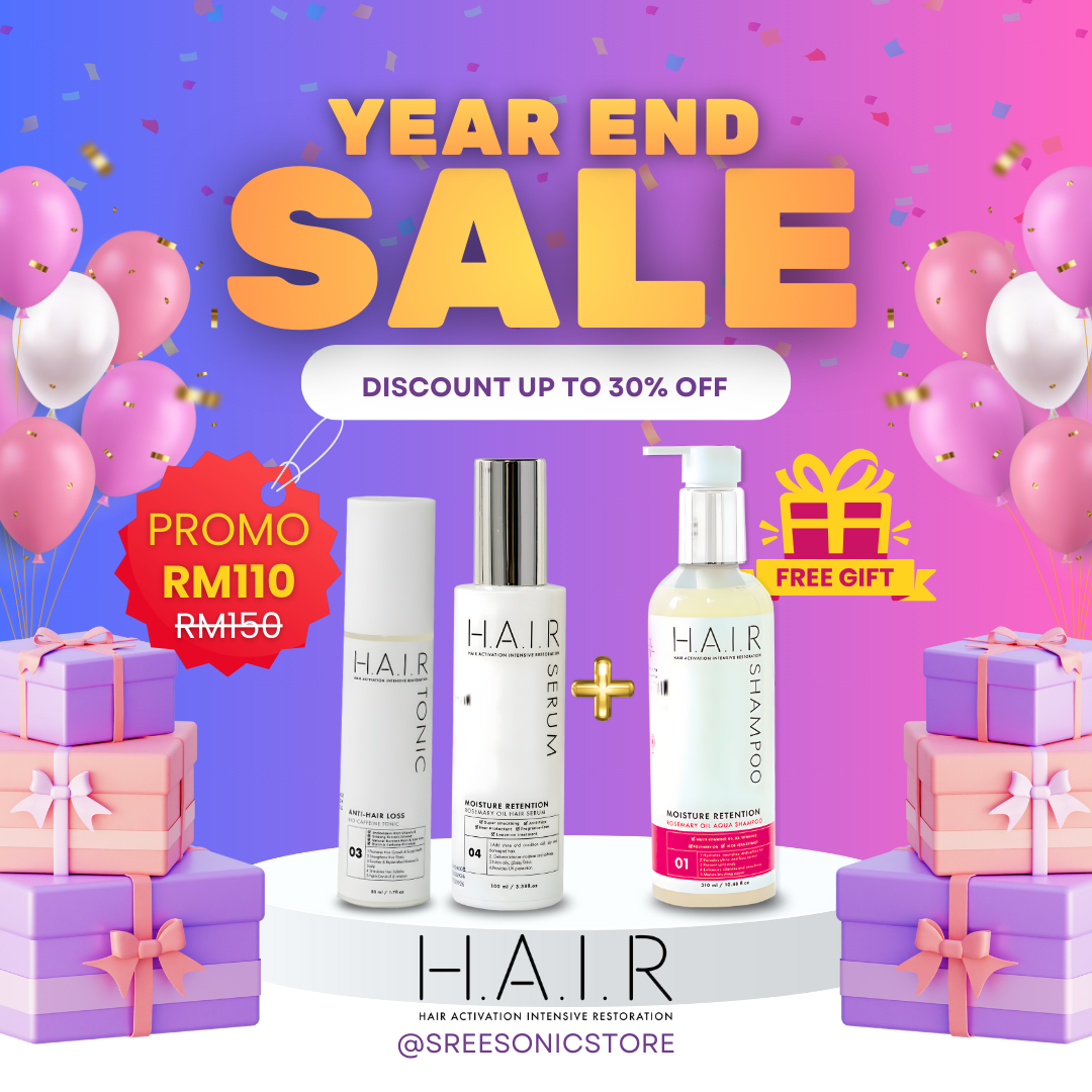 Purple and White Modern Year End Sale Instagram Post