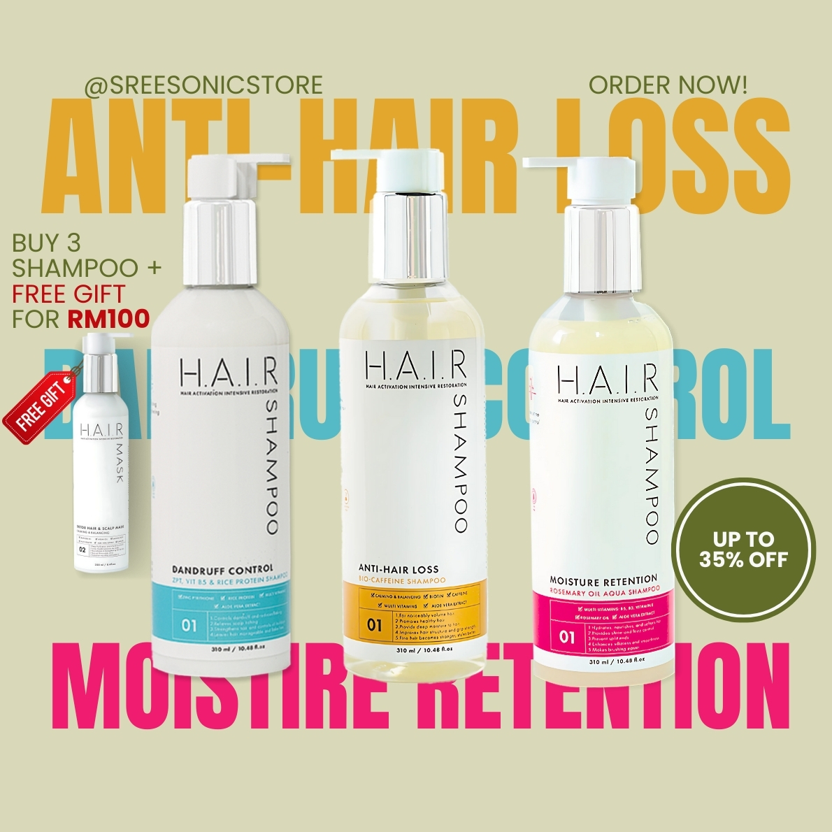 Green Bold Matcha Promotion Facebook Post