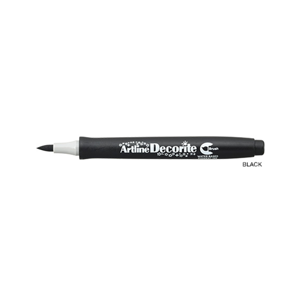 artline decorite brush pen