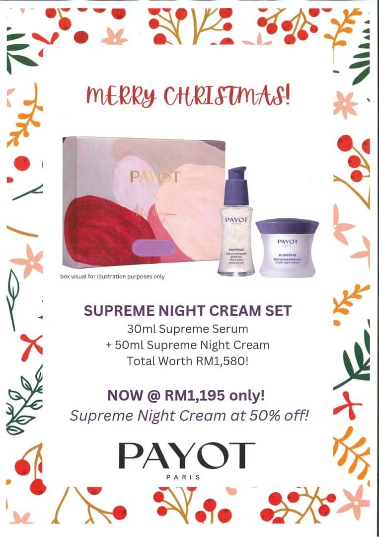 Supreme night cream set pop