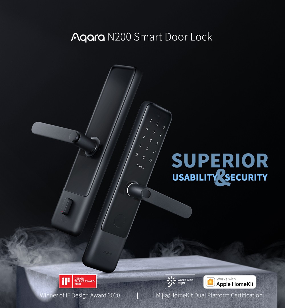 XiaoMi Aqara N200 Smart Door Lock – Malaysia's Best Smart Home | Reliable,  Affordable, & Advance