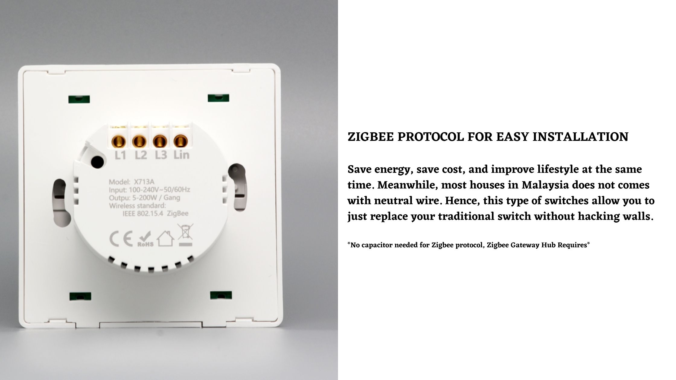 Zigbee Smart Switch Zigbee Smart Switch