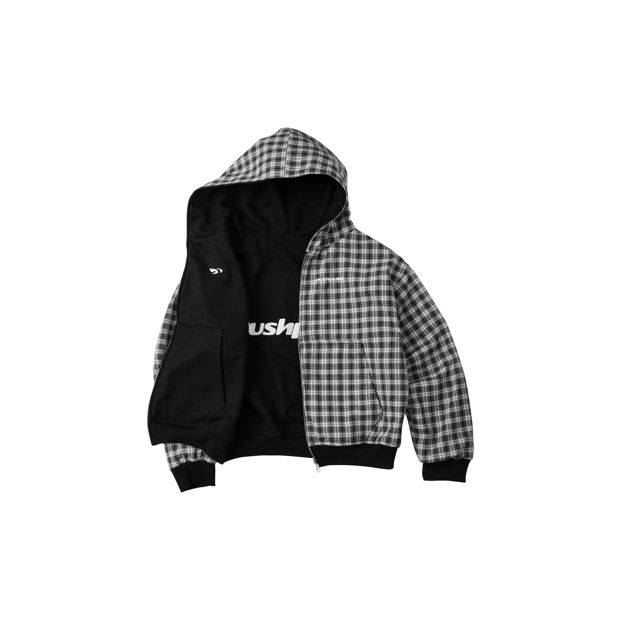 push-push-worldwide-pp-flipside-zip-hoodie-black-mono-gingham-s-43907464823085