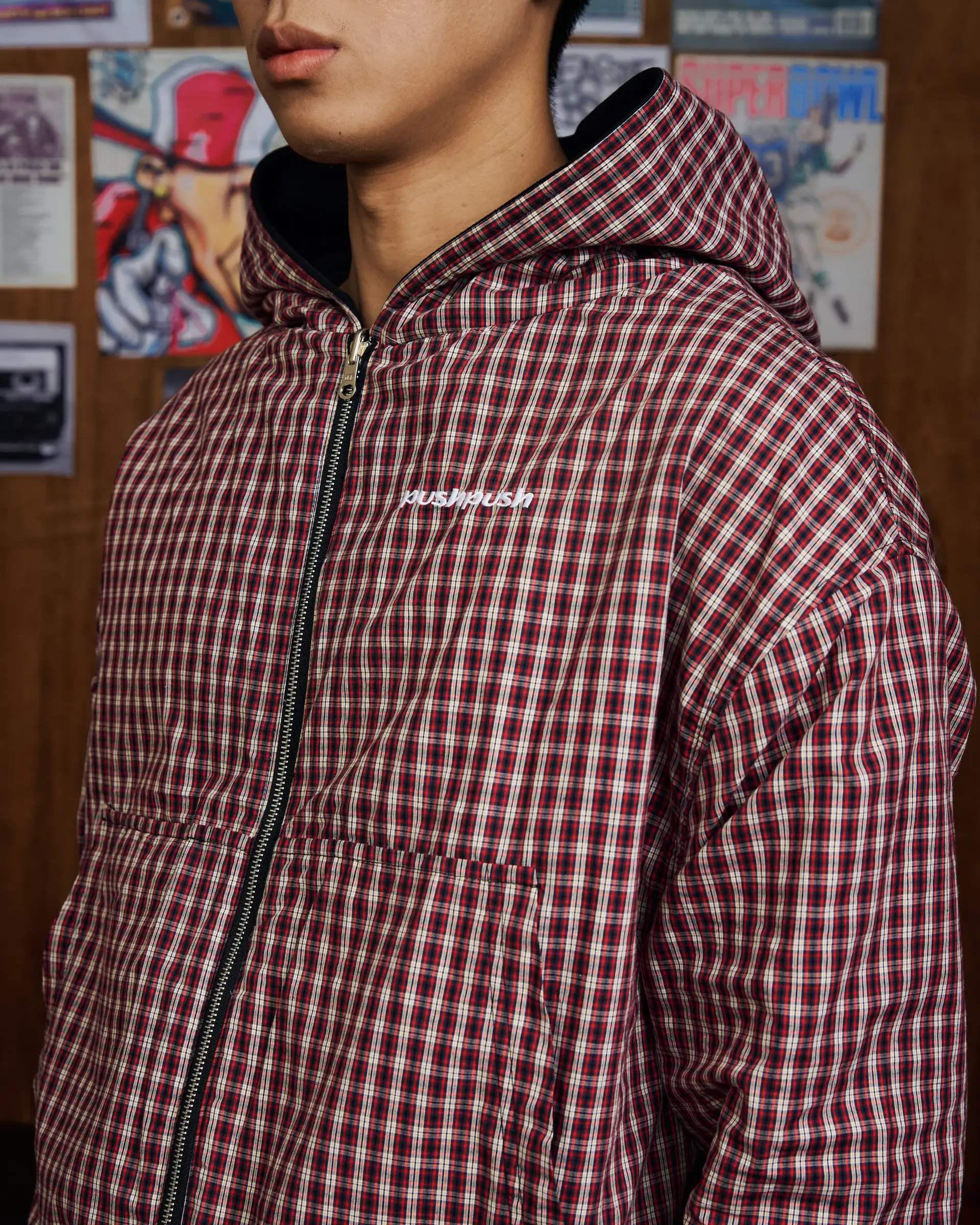 push-push-worldwide-pp-flipside-zip-hoodie-black-mono-gingham-s-43907467018541