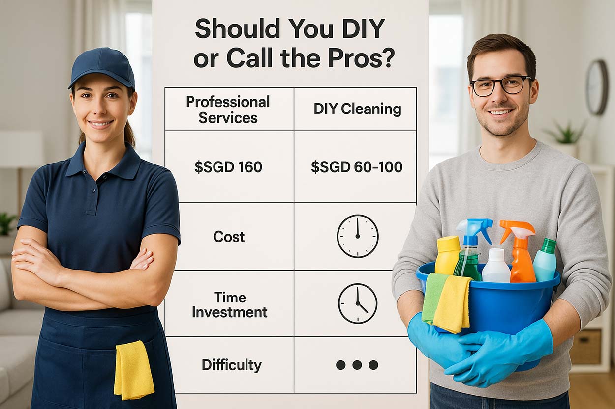 singapore SG60 cleaning: diy vs professional