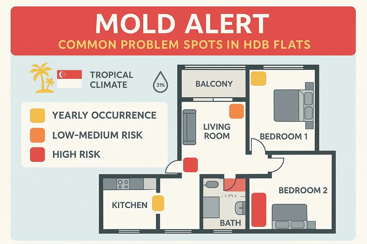 Mold per room SG60 Cleaning