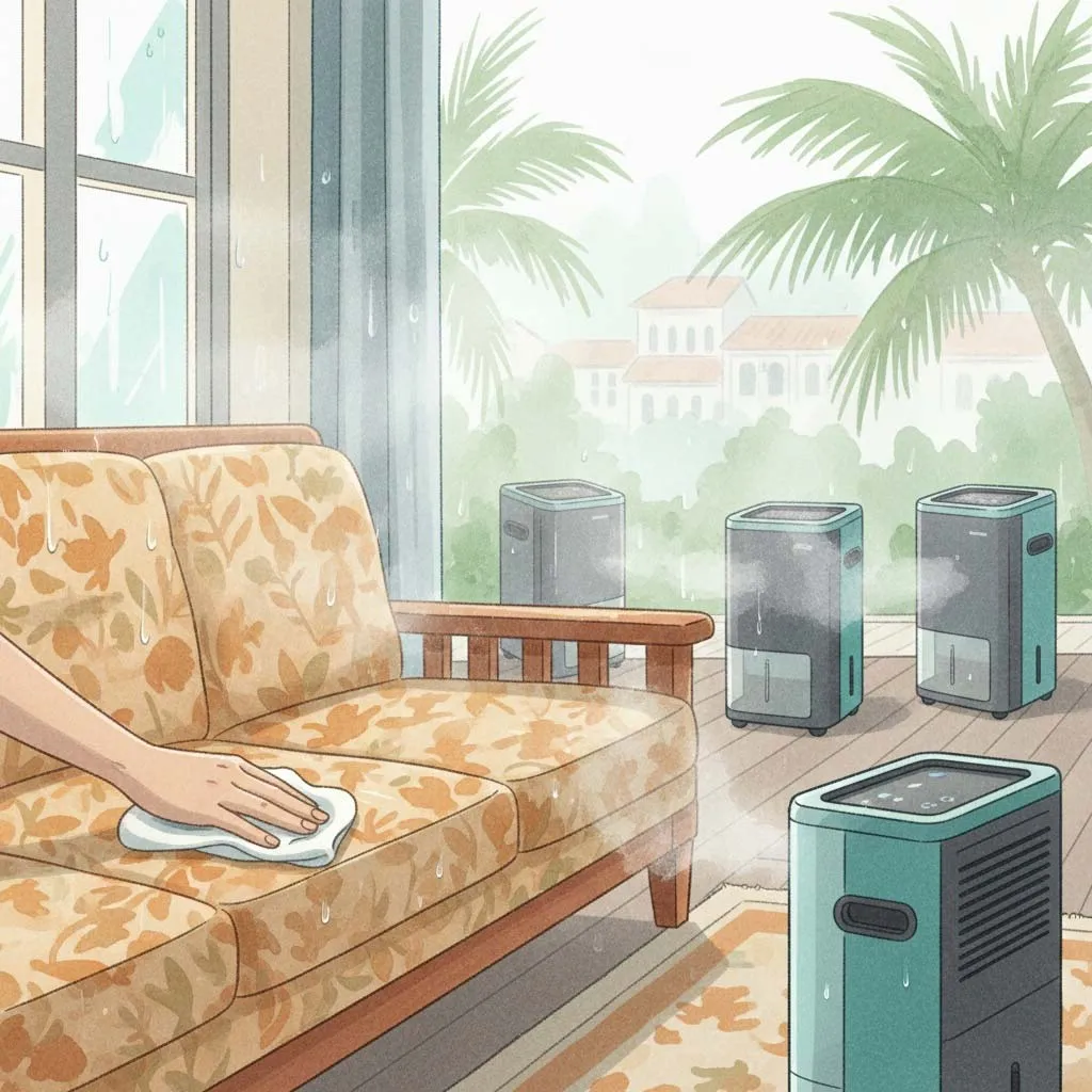 Clean Fabric Sofa in Singapore