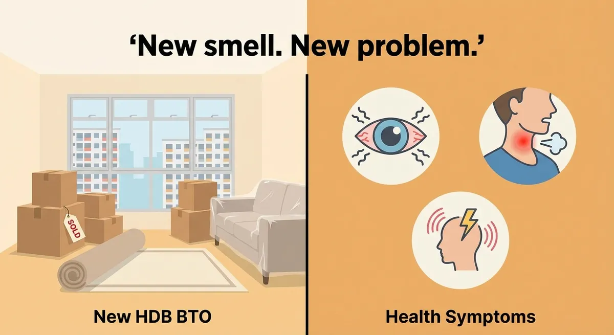 Detox Your New Singapore BTO , bto formaldehyde smell