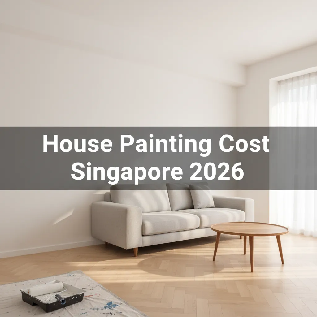 How Much Does House Painting Cost in Singapore in 2026?
