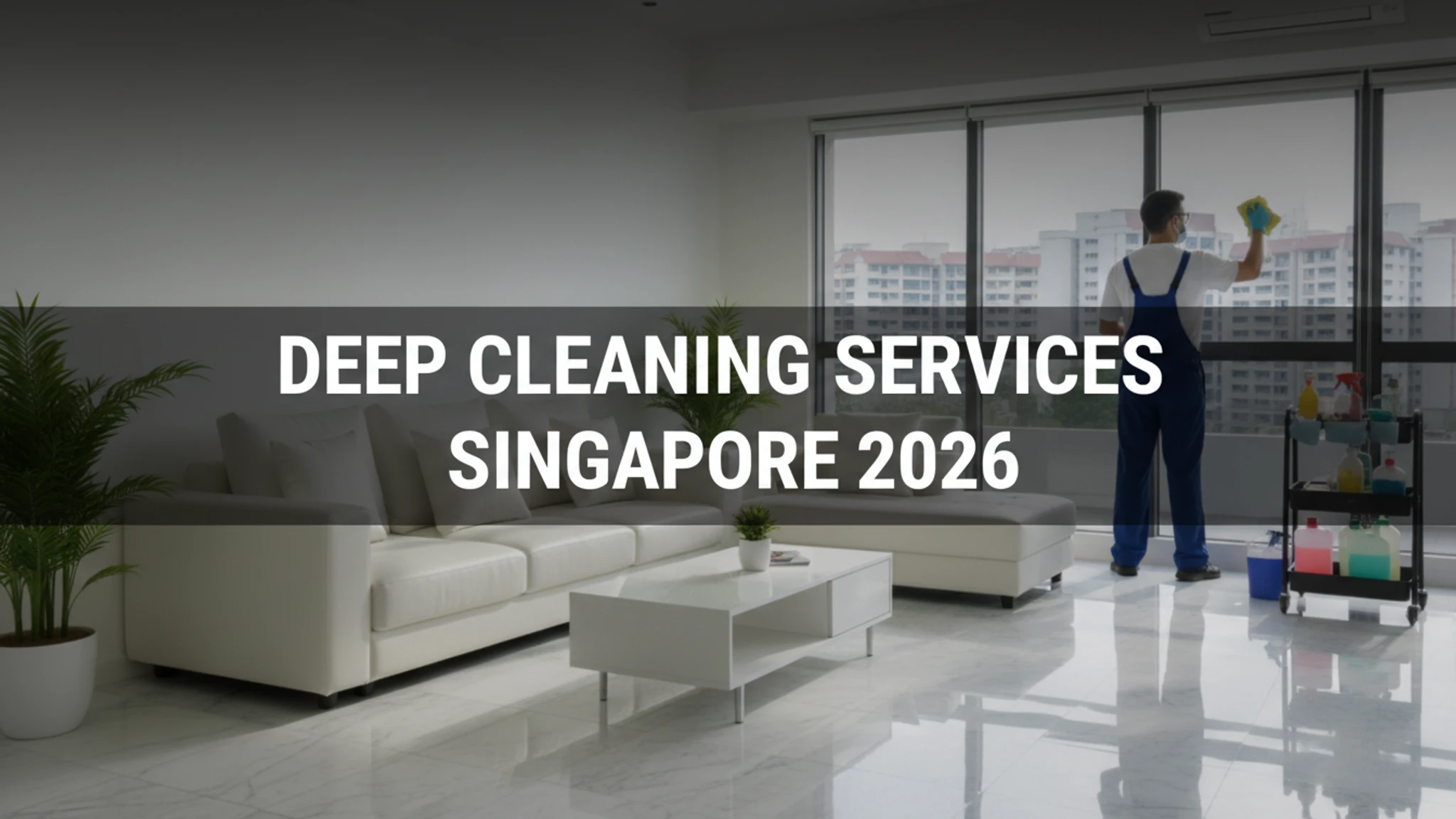 Deep Cleaning Services Singapore 2026 | What's Included and What It Costs