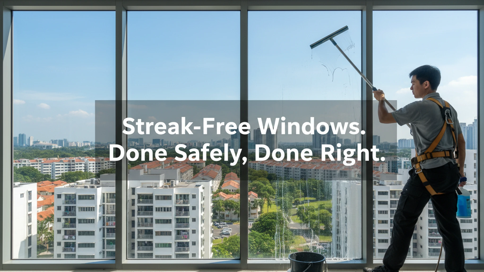 hourly cleaning services singapore - windows
