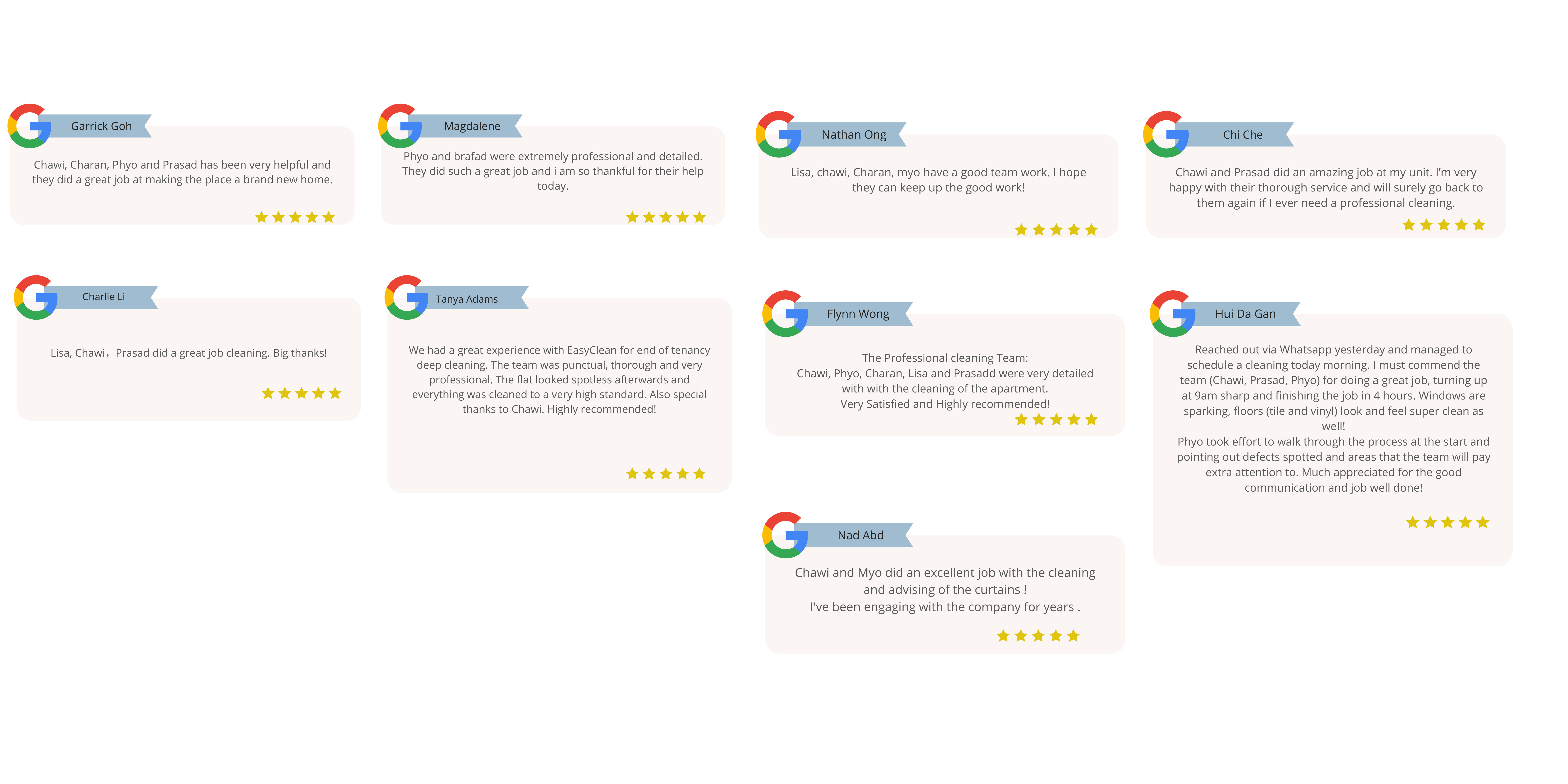 Easyclean SG: Best Cleaning Services In Singapore - Hear from our happy customers! ✨