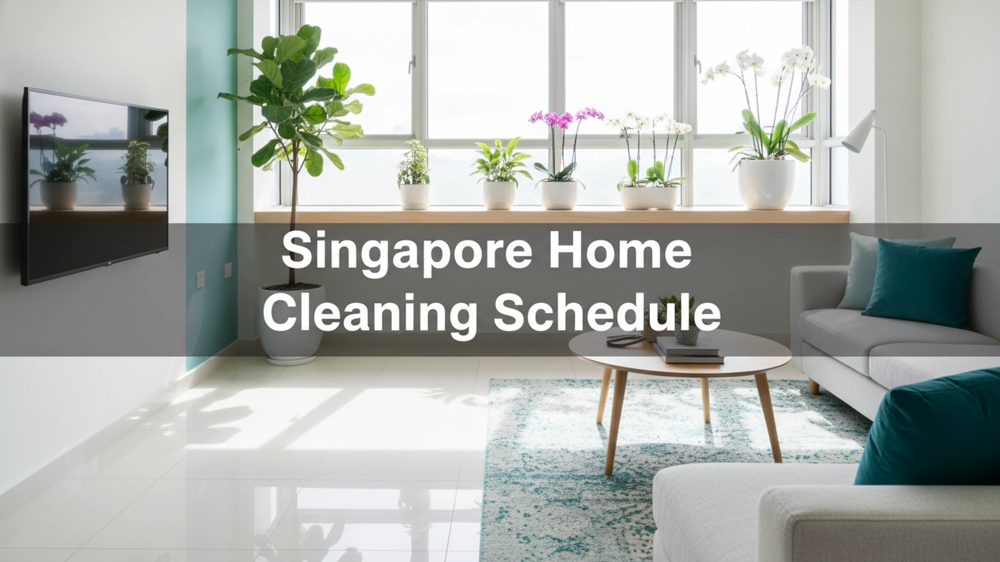 The Singapore Home Cleaning Schedule That Prevents Viruses, Dengue and Mold