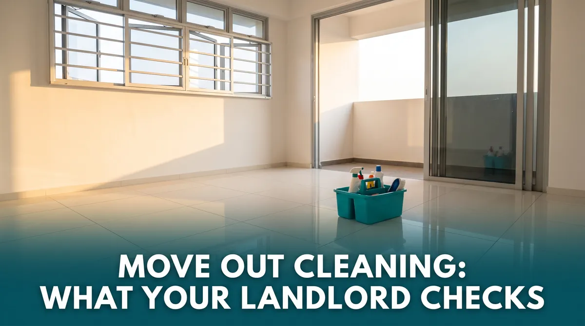 Tenant Move Out Cleaning Singapore: What Your Landlord Expects