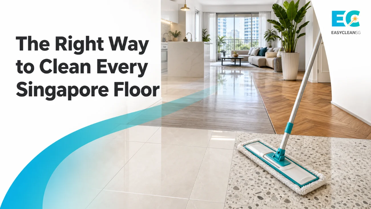 Floor Cleaning by Type: The Right Way to Clean Every Singapore Floor (2026)