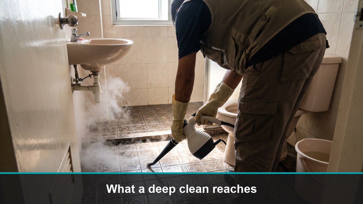 Toilet deep cleaning - how much can cost