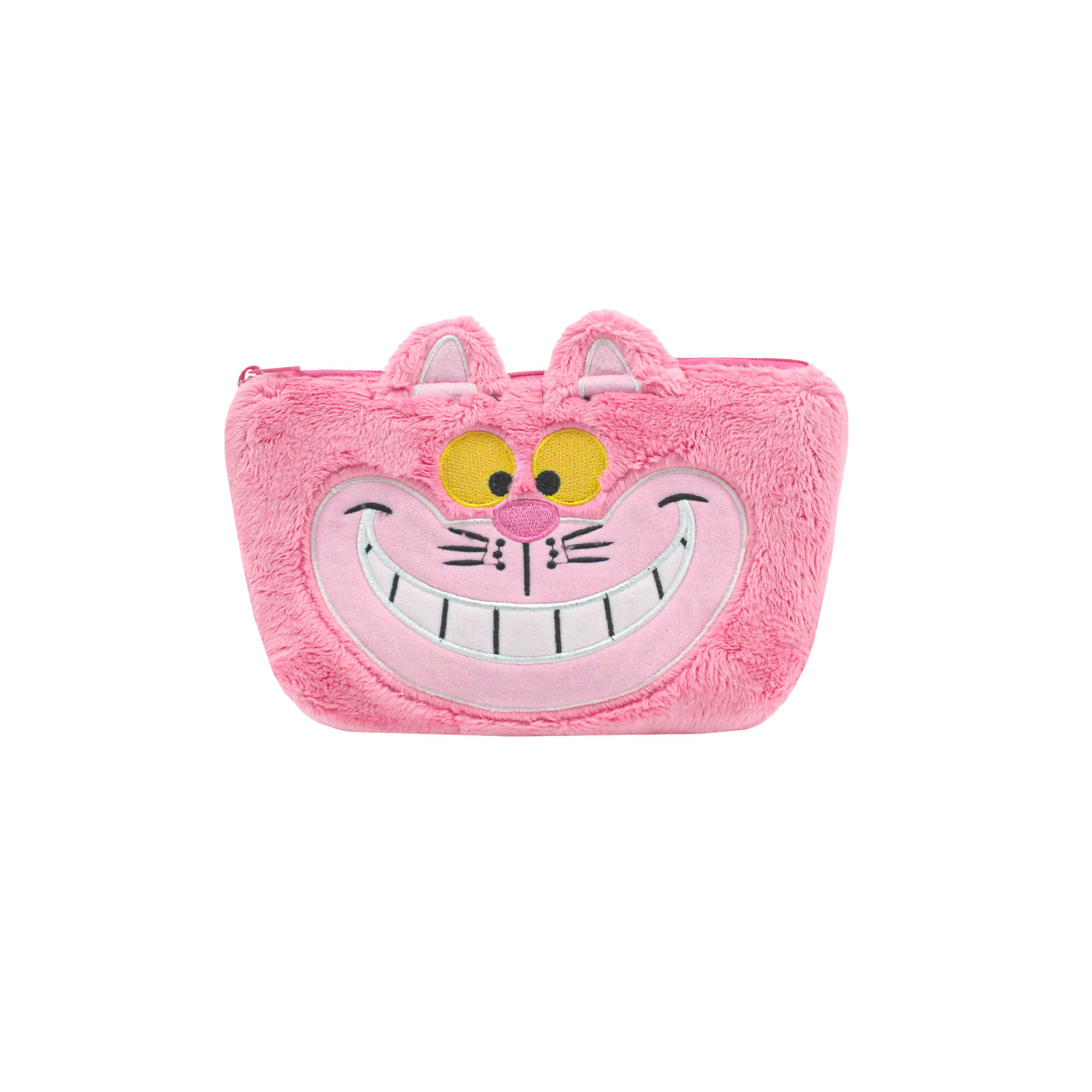Disney Cheshire Cat Cosmetic Bag  Pink Colour For School  Office-main-0