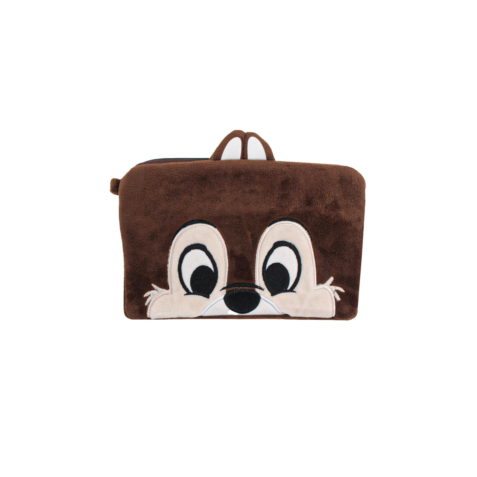 Disney Chips Double Zip Bag  Brown Colour For Kids  Adults-main-0