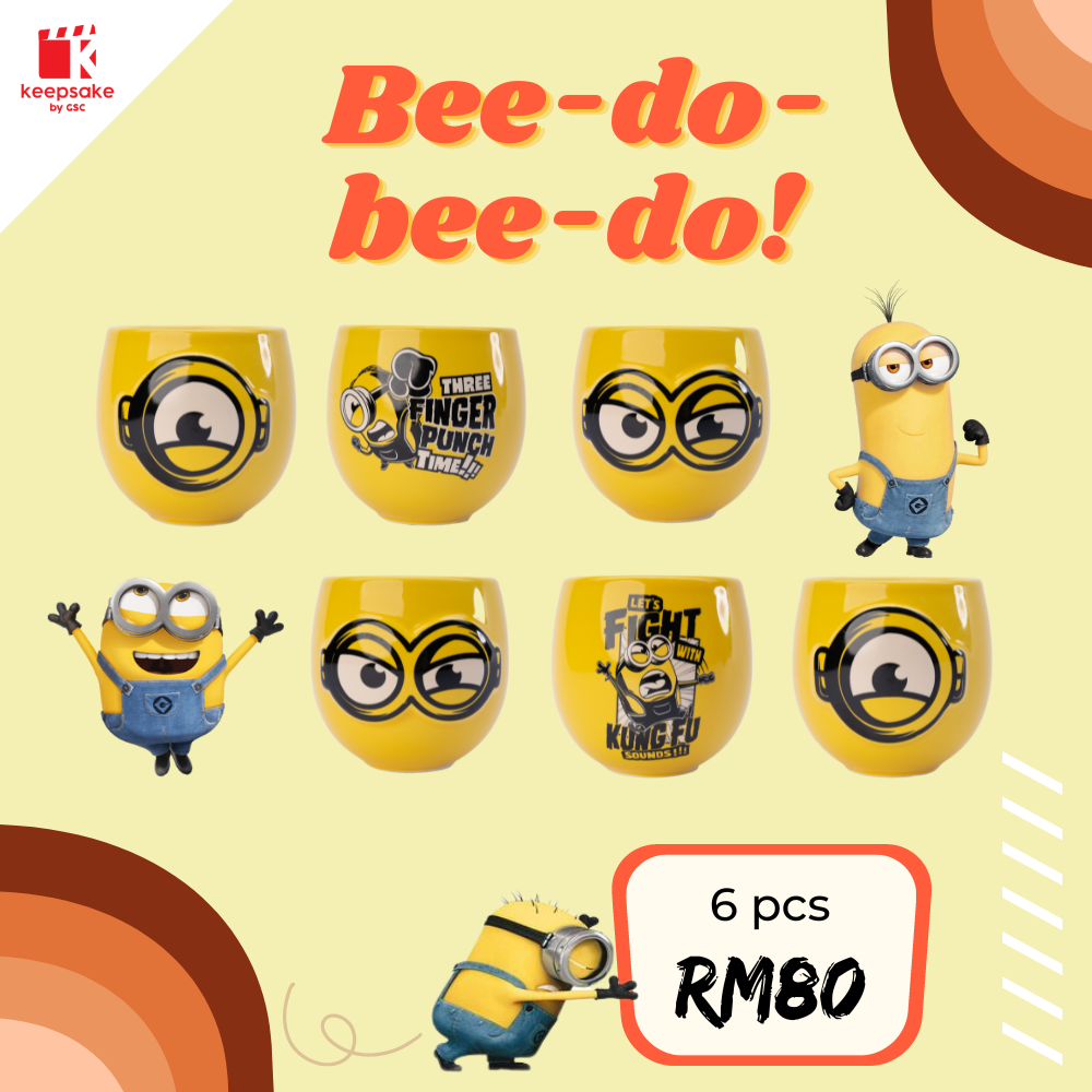 Minion 6pcs cup