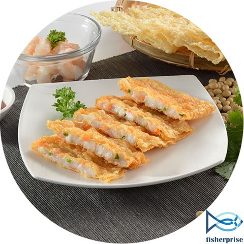 Golden Crispy Prawn Cake 虾排黄金甲 (200g)