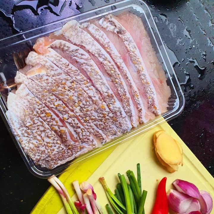 Grouper Fillet Without Bone 无骨石斑鱼片 (200g)