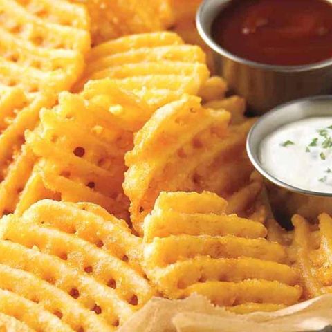 Waffle Fries 华夫薯条 (1kg) Ubi Kentang Waffle