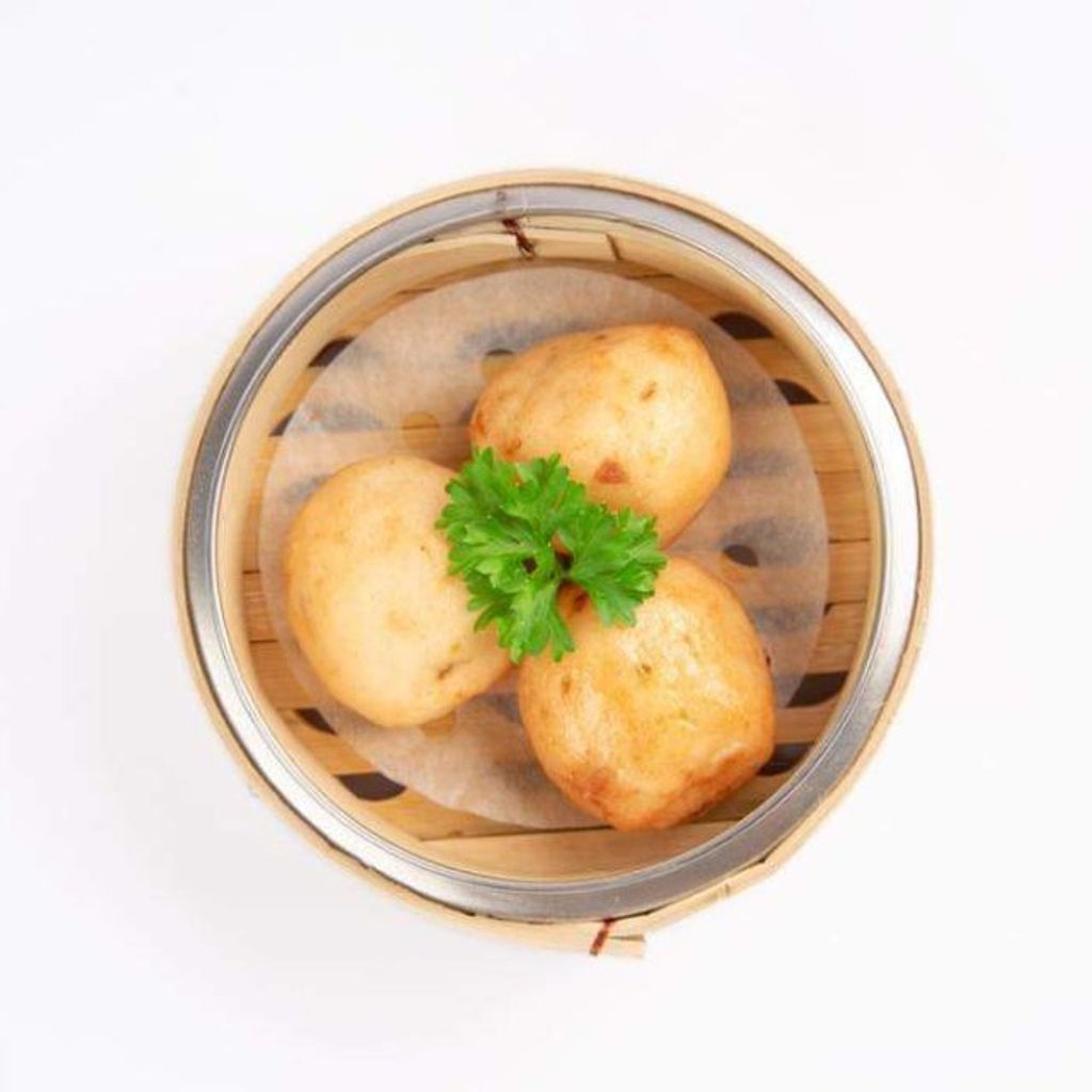 Fried Fish Ball 炸鱼蛋 (8pcs) Dim Sum Style