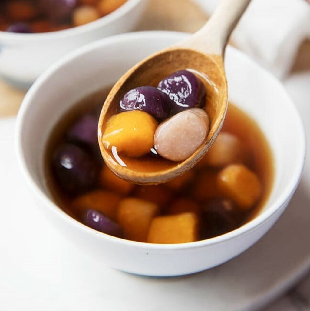 taro-balls-with-soup