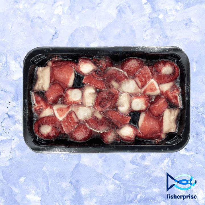 Frozen Cooked & Sliced Giant Octopus