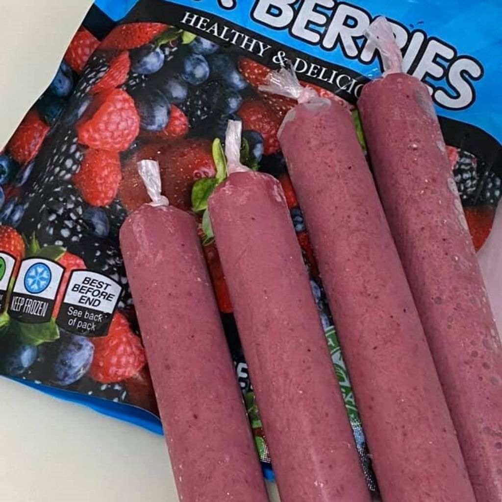 mix berries ice
