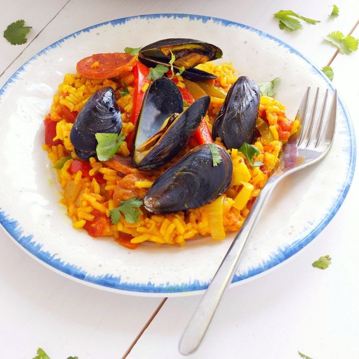 Blue Mussels Rice