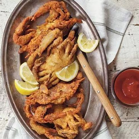 fried soft shell crabs