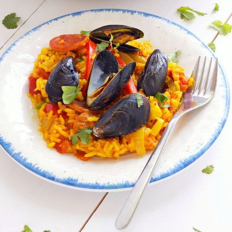Blue Mussels Rice