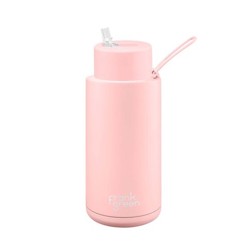 34oz Ceramic Straw Lid Blushed