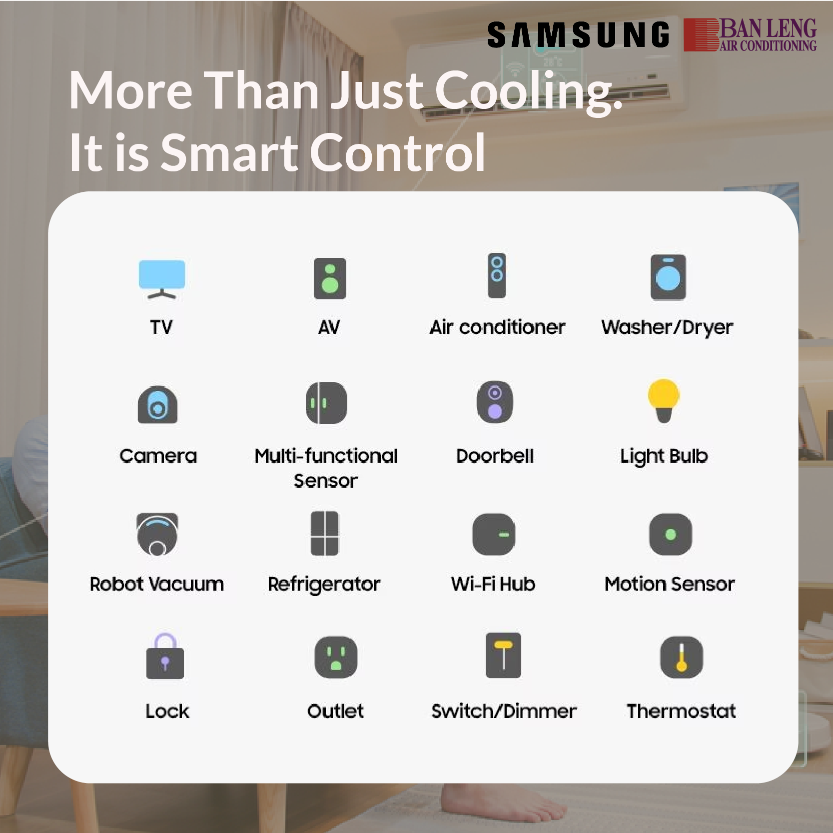 Upgrade Your Home with Samsung Smart Control Air Conditioner in Malaysia
