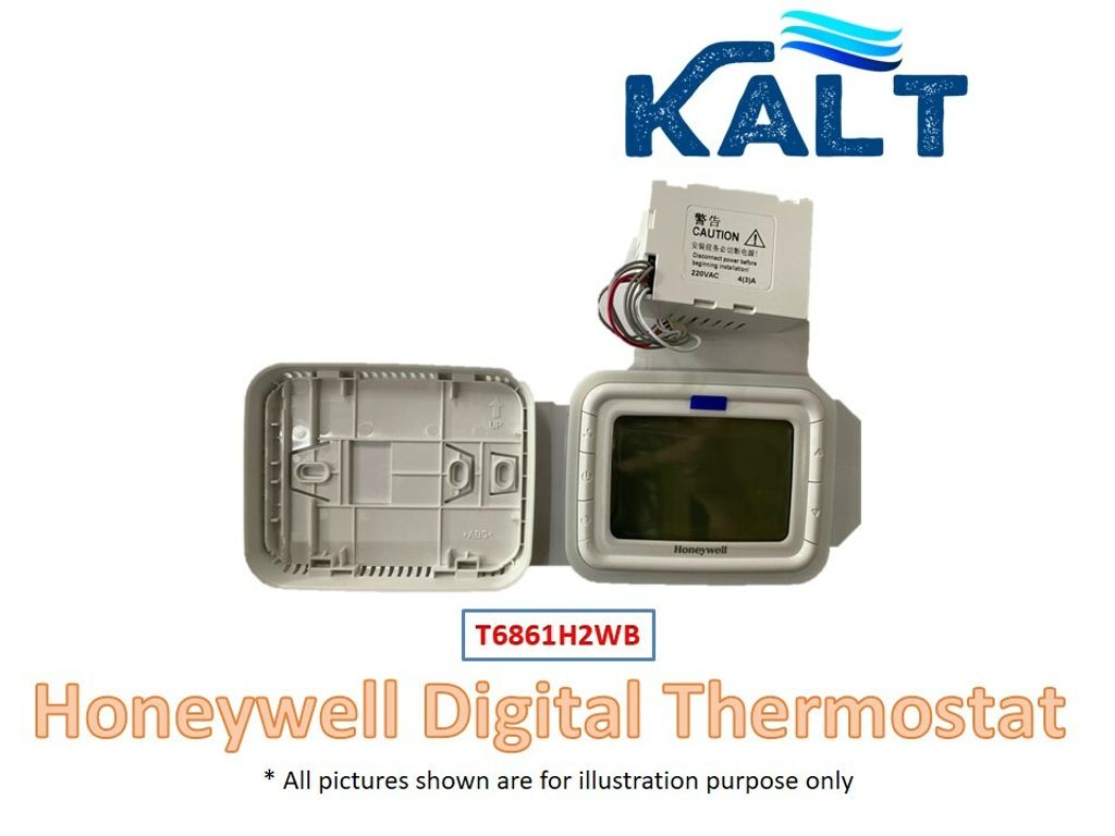 Honeywell T6861 Digital Thermostat User Manual 