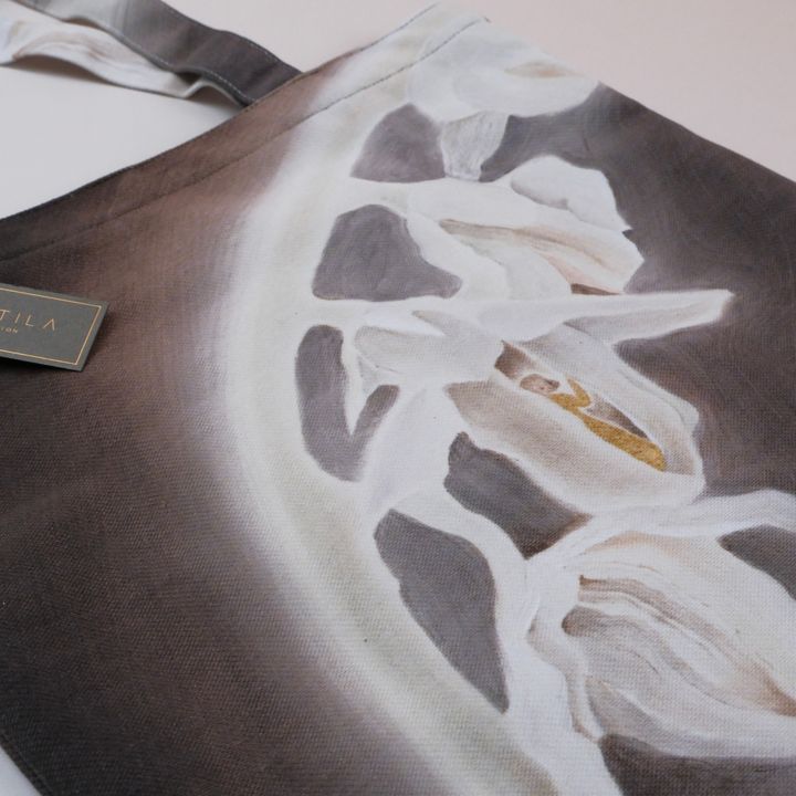 WHITE DEW TOTE BAG (LARGE) Detail