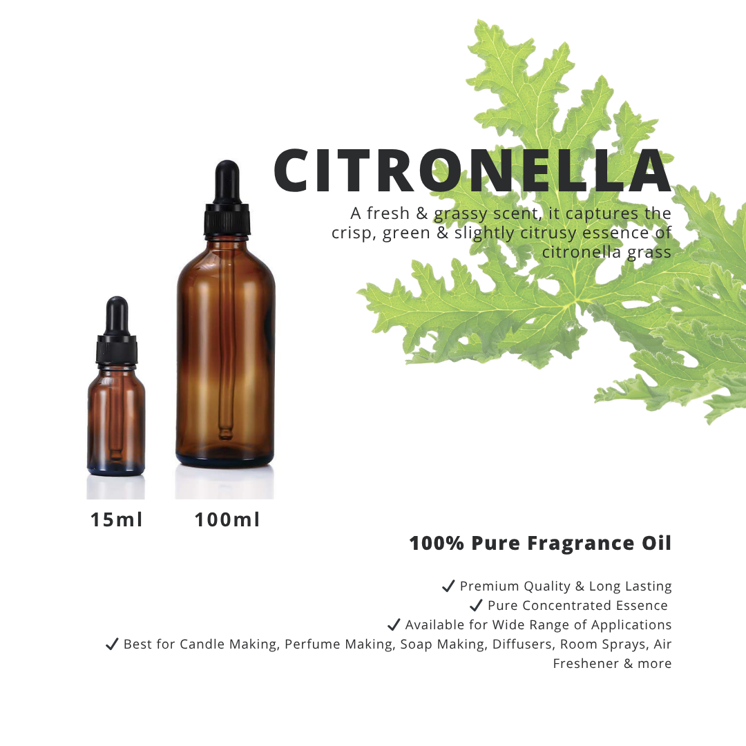Citronella _ 100% Pure Fragrance Oil