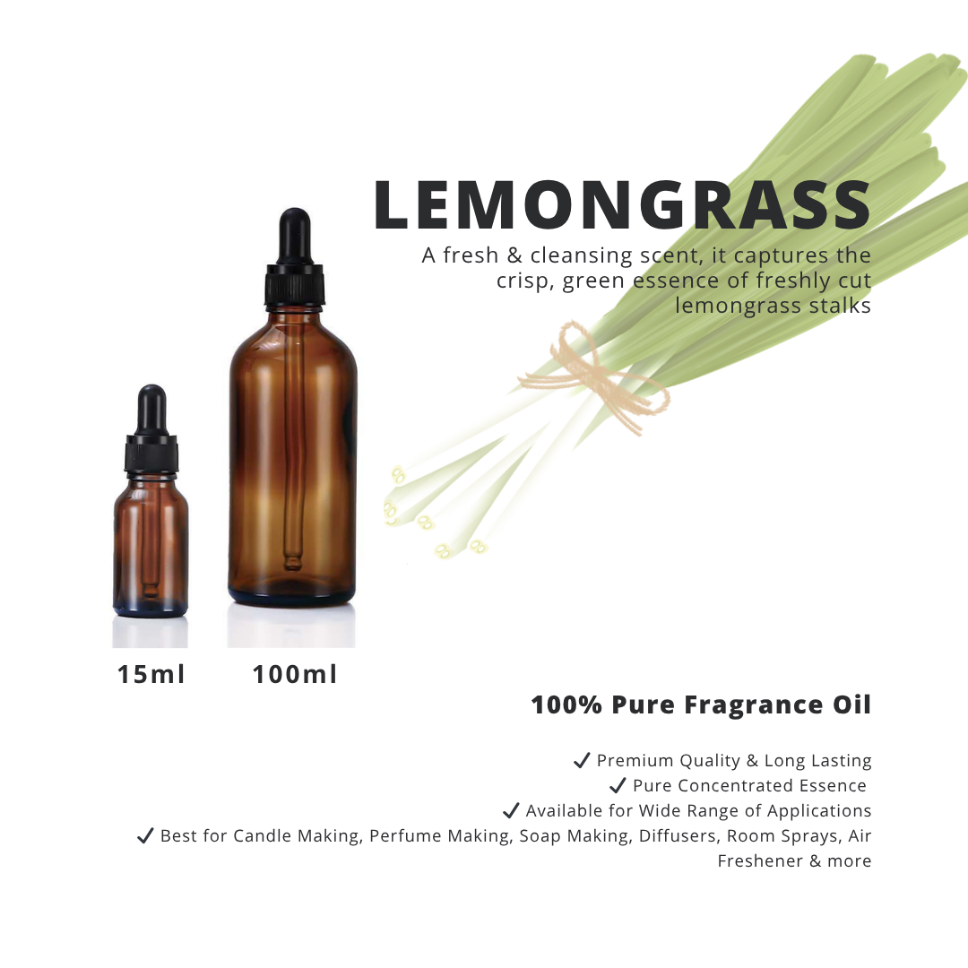 Lemongrass _ 100% Pure Fragrance Oil